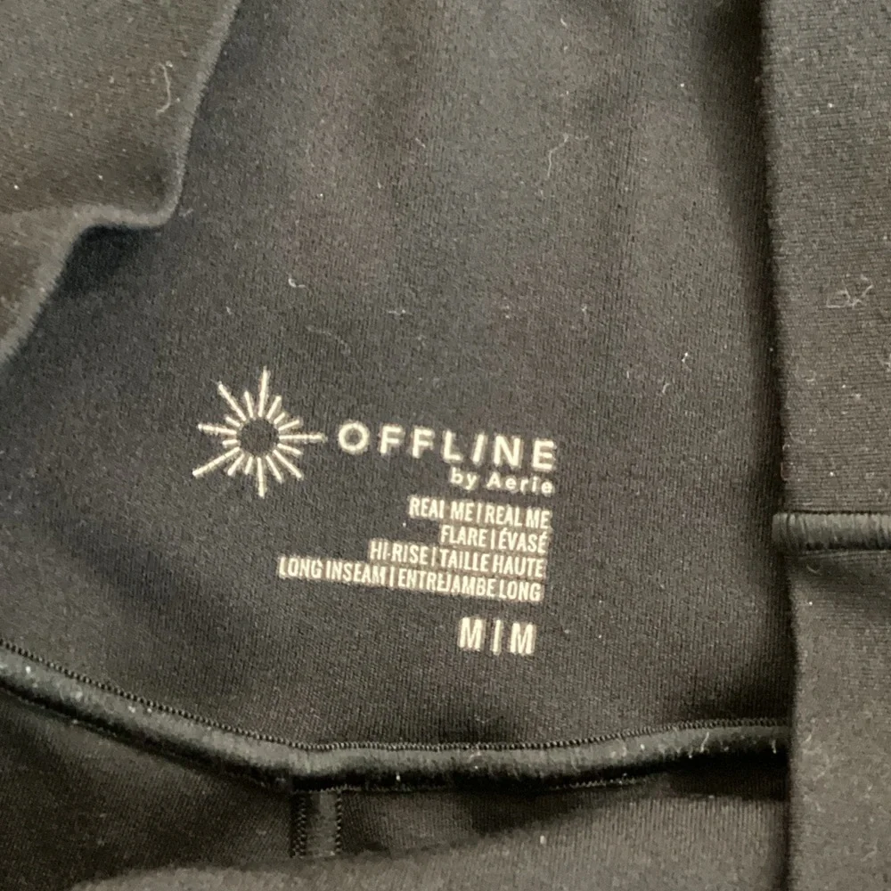 Black Flared Leggings - Picture 3 of 3